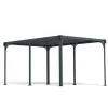 Pavillon 'Milano' anthrazit 309 x 426 cm Polycarbonat grau