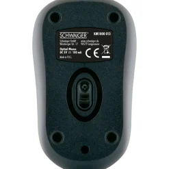PC-Maus kabelgebunden schwarz rechts/linkshändig