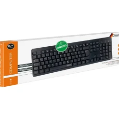 PC-Tastatur schwarz wireless