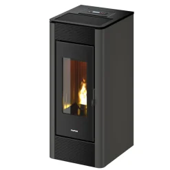 Pelletofen 'Indaco 11' Stahl anthrazit 3 - 10,5 kW