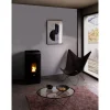 Pelletofen 'Life 9' Stahl titanium 2,5 - 8,5 kW