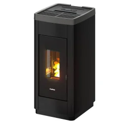 Pelletofen 'Life 9' Stahl titanium 2,5 - 8,5 kW