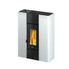 Pelletofen 'Roxy' Stahl weiß 2 - 7 kW