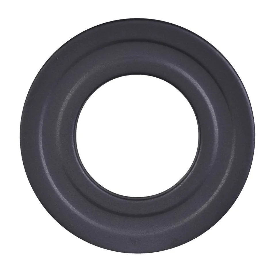Pelletofen-Rosette schwarz Ø 80 x 1,2 mm