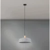Pendelleuchte 'Luisa' Ø 40 cm 1-flammig grau