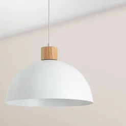 Pendelleuchte 'Tilda' Metall weiß Ø 40 cm