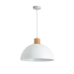 Pendelleuchte 'Tilda' Metall weiß Ø 40 cm