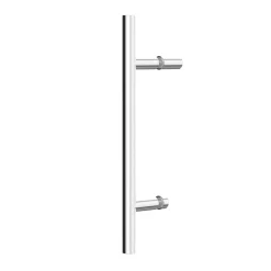 Pendeltür für Nische 'Alexa Style 2.0' teilgerahmt, aluminiumfarben, 80 x 192 cm