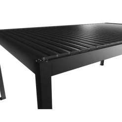 Pergola dunkelgrau metallic 6 x 3,5 m