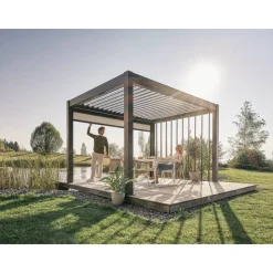 Pergola Gr. 4 x 3 dunkelgrau 404,5 x 312 cm