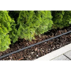 Perlregner-Set schwarz 15 m