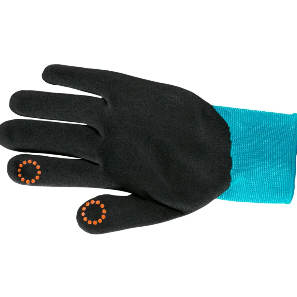 Pflanz- und Bodenhandschuh, Größe 10/XL, grau/schwarz