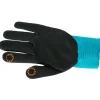 Pflanz- und Bodenhandschuh, Größe 9/L, türkis/schwarz