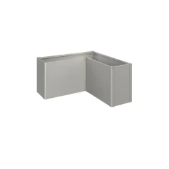 Pflanzbeet 'Belvedere MAXI L150' quarzgrau-metallic 152 x 152 x 77 cm