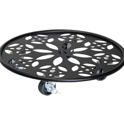 Pflanzenroller 'GH0936' schwarz ø 30 cm