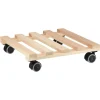 Pflanzenroller Holz 34 x 34 cm