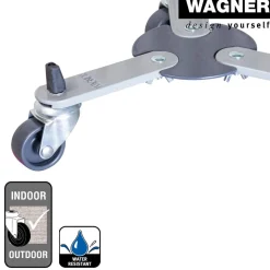 Pflanzenroller 'Sun City 0817' small Stahl Tragkraft 75 kg