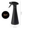 Pflanzensprüher schwarz/ornage 0,3 l