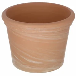 Pflanzgefäß terrakottafarben 28 cm