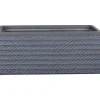 Pflanzkasten 'Pacaya' Fiberglas grau P75 55x23x23cm