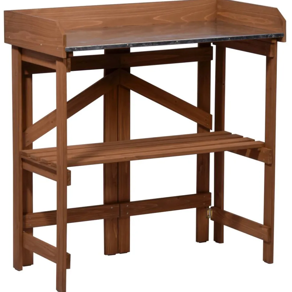 Pflanztisch FSC®-zertifiziertes Holz 84,5 x 43,5 x 88 cm
