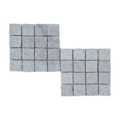 Pflastermatte grau 40 x 40 cm
