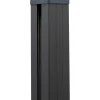 Pfosten Steckzaun Aluminium anthrazit 9 x 9 x 240 cm