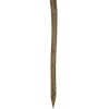 Pfosten zum Rollzaun Haselnuss Ø 6 x 120 cm natur