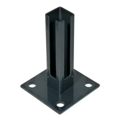 Pfostenträger 'Essential' 4 x 4 cm anthrazit
