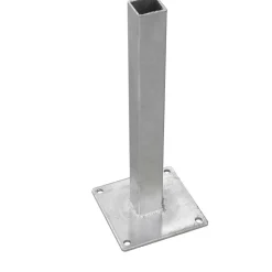 Pfostenträger 'GJ45' Stahl verzinkt für Zaun-Pfosten 16 x 16 cm