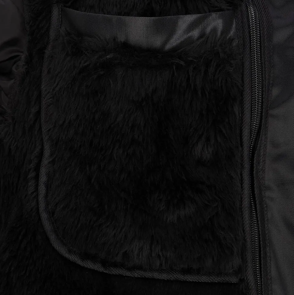 Pilotenjacke schwarz/grau Gr. M