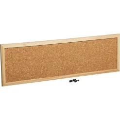 Pinnwand Holz Kork 60 x 20 cm