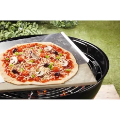 Pizzastein mit Schieber 44 x 30 cm