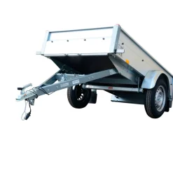 PKW-Anhänger 'Basic Plus 750' ungebremst 750 kg mit Hochspriegel und Kippdeichsel