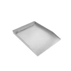 Plancha Grillplatte Edelstahl 40 x 30 cm