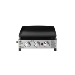 Plancha-Gasgrill 'Austin III' schwarz 50,5 x 24 x 46 cm