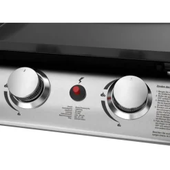 Plancha-Gasgrill 'Austin II' 2 Brenner