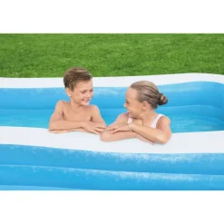 Planschbecken 'Family Pool Deluxe' blau 305 x 183 x 56 cm