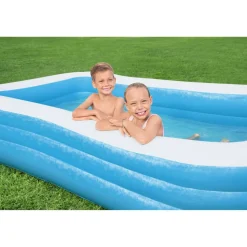 Planschbecken 'Family Pool Deluxe' blau 305 x 183 x 56 cm