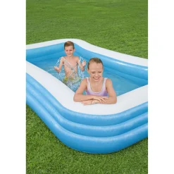 Planschbecken 'Family Pool Deluxe' blau 305 x 183 x 56 cm