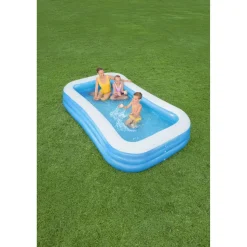 Planschbecken 'Family Pool Deluxe' blau 305 x 183 x 56 cm