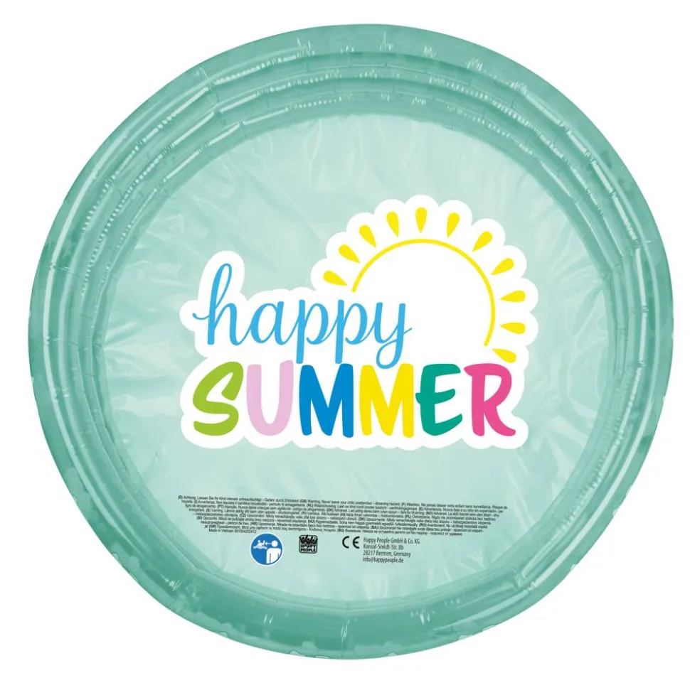 Planschbecken 'Happy Summer' mehrfarbig Ø 100 x 23 cm