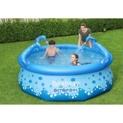 Planschbecken 'OctoPool' Ø 274 x 76 cm mit Reparaturflicken
