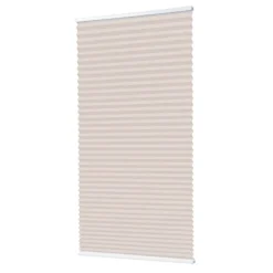 Plissee 'Klemmfix' beige 60 x 130 cm