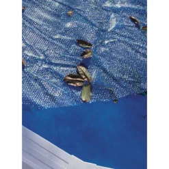 Poolabdeckung blau Ø 245 cm