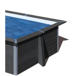 Poolabdeckung blau 280 x 420 cm