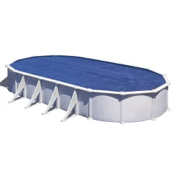Poolabdeckung blau 375 x 610 cm