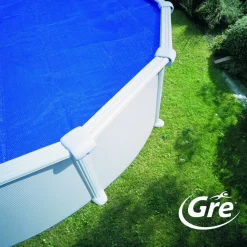 Poolabdeckung blau 305 x 472 cm