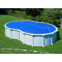 Poolabdeckung blau 305 x 472 cm