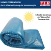 Poolabdeckung Solarfolie Ø 2,9 m blau